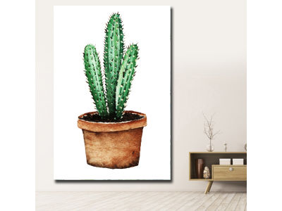 Cactus acuarelado 5