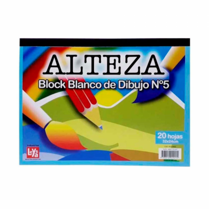 Alteza Repuesto de Dibujo Blanco N°5 x8u