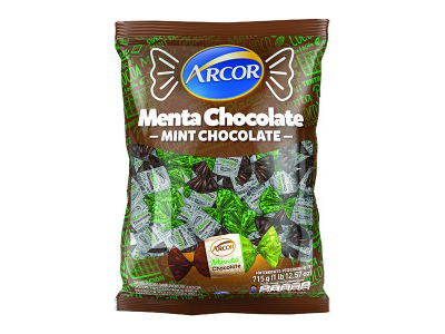 Arcor Caramelos Menta Chocolate 715g