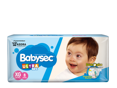 Babysec Pañales Ultrasec Paq x 8u