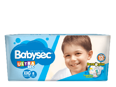 Babysec Pañales Ultrasec Paq x 8u