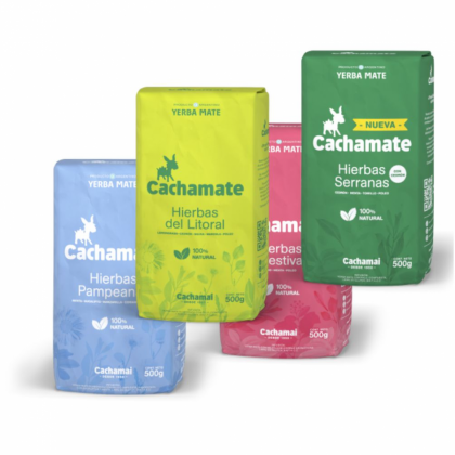 Cachamate Yerba Mate Hierbas 500g