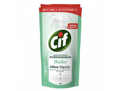 Cif Baño 450ml Recarga Económica