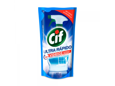 Cif Vidrios 450ml Recarga Económica