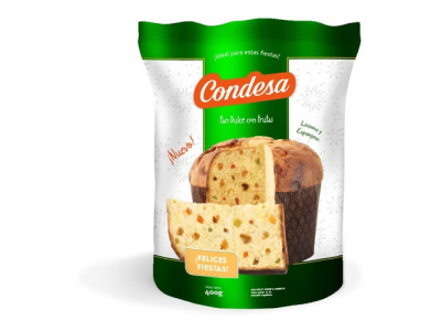 Condesa Pan Dulce Con Frutas 400g