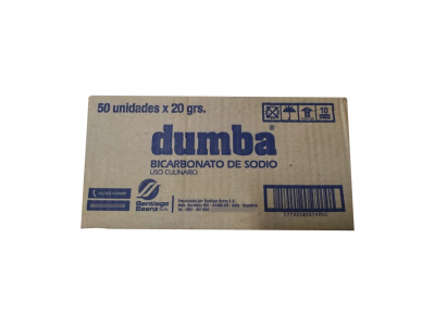 Dumba Bicarbonato de Sodio Caja x 50u