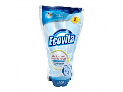 Ecovita Jabon Liquido Para Ropa 800ml