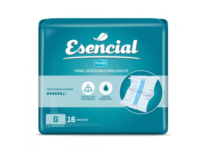 Esencial Pañal Adultos x 16u