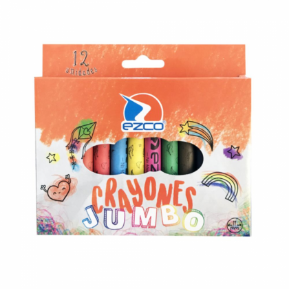 Ezco Crayones Jumbo x 12u