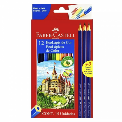 Faber Castell Lapices de Colores x 12u