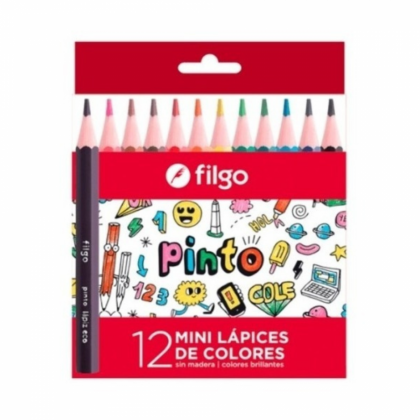 Filgo Lapices Colores Cortos x12u