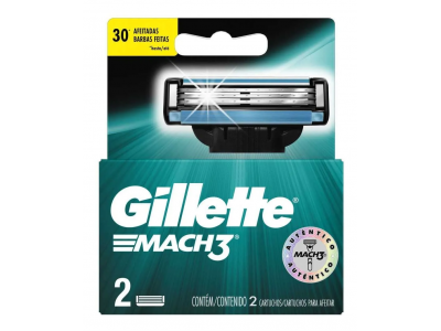 Gillette Mach 3 Repuesto 2u