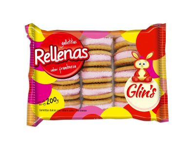 Glins Galletitas Rellenas 200g