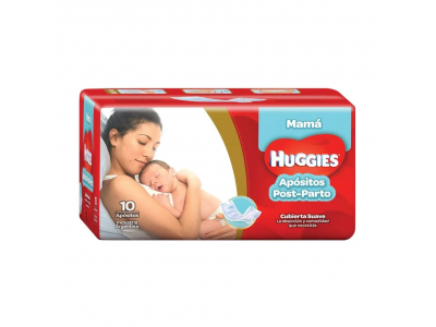 Huggies Apositos Post Parto x 10u