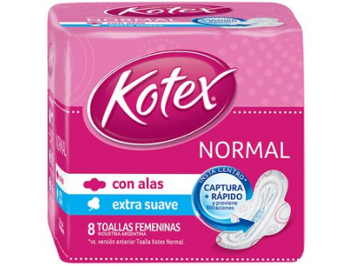 Kotex Toallitas Normal x 8u