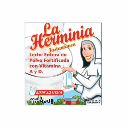 La Herminia Leche en Polvo 400g