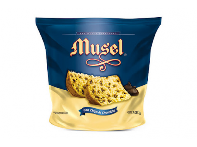 Musel Pan Dulce Con Chips 500g