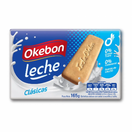 Okebon Galletitas Leche 165g