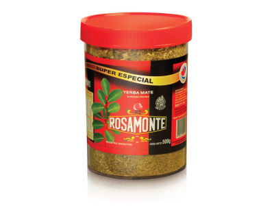 Rosamonte Yerba Mate 500g Tarro