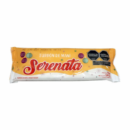 Serenata Turron de Mani 70g