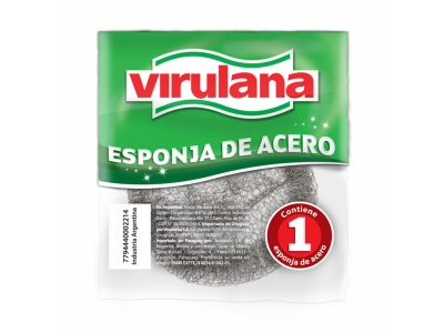 ESPONJITA ACERO VIRULANA * 13 g