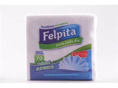 SERVILLETA FELPITA DEC. ” 70 u