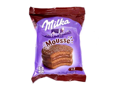 KRAFT ALFAJOR MILKA MOUSSE TRIPLE 55G