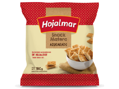 HOJALMAR GALLETITAS SNACK MATERO 180G