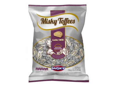 LA I CARAMELOS MISKY TOF.LECHE 648G