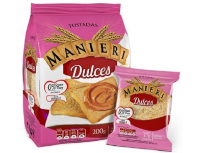 MANIERI GALLETITAS TOSTADAS DULCE 200G