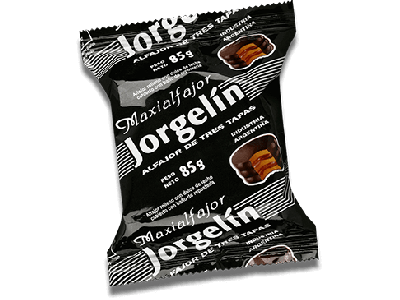 JORGITO ALFAJOR JORGELIN NEGRO U.