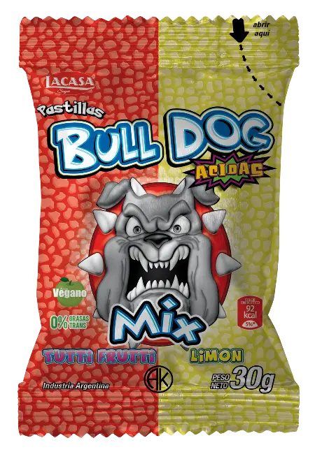 LA D PAST BULLDOG T.FRU/LIM.30G