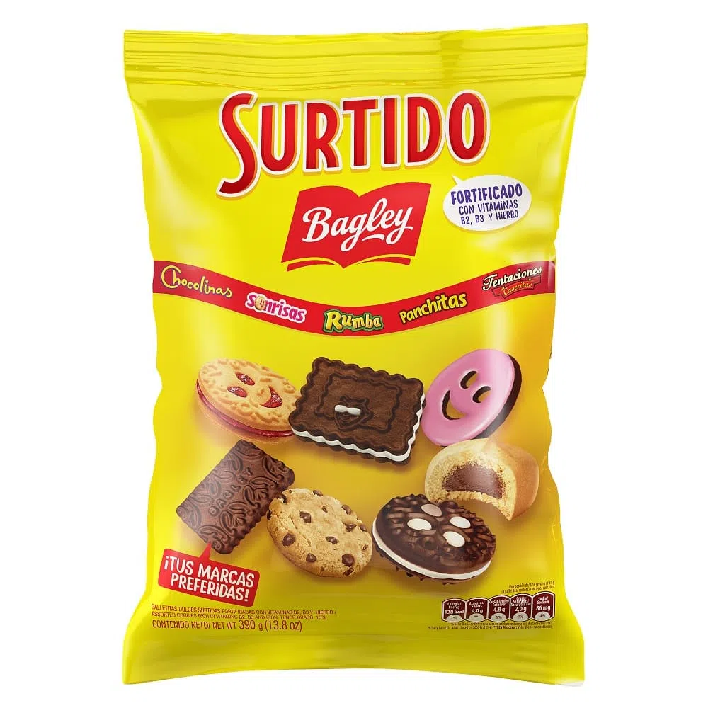 BAGLEY SURTIDO 390G