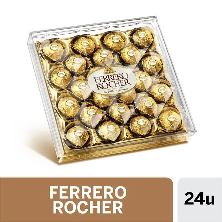 FERRERO ROCHER BOMBON ROCHER ESTUCHE X 24 U.