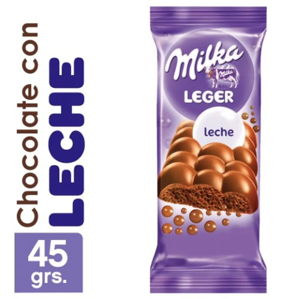 KRAFT LEGER LECHE AIREADO 45G